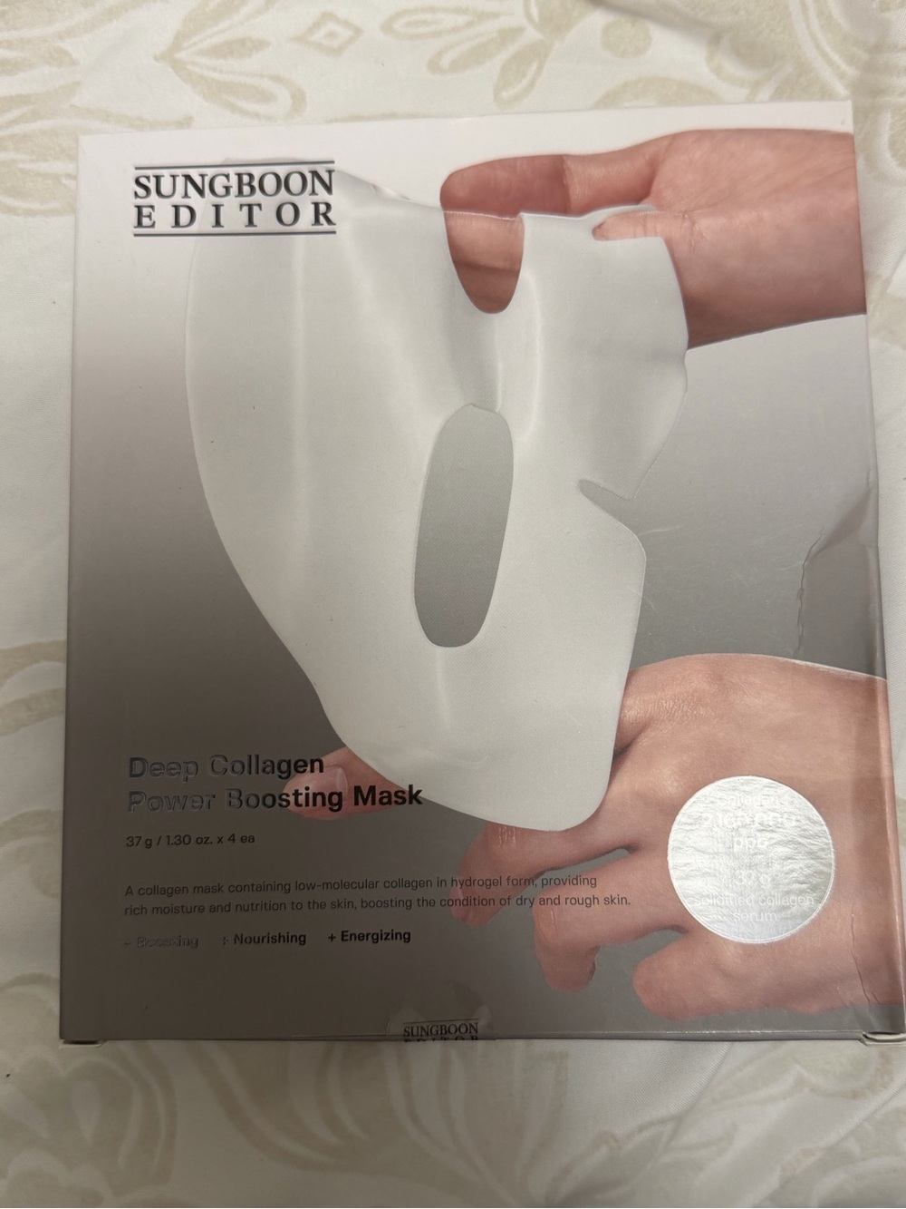 SUNGBOON EDITOR Deep Collagen Power Boosting Mask Set (4 Pack)